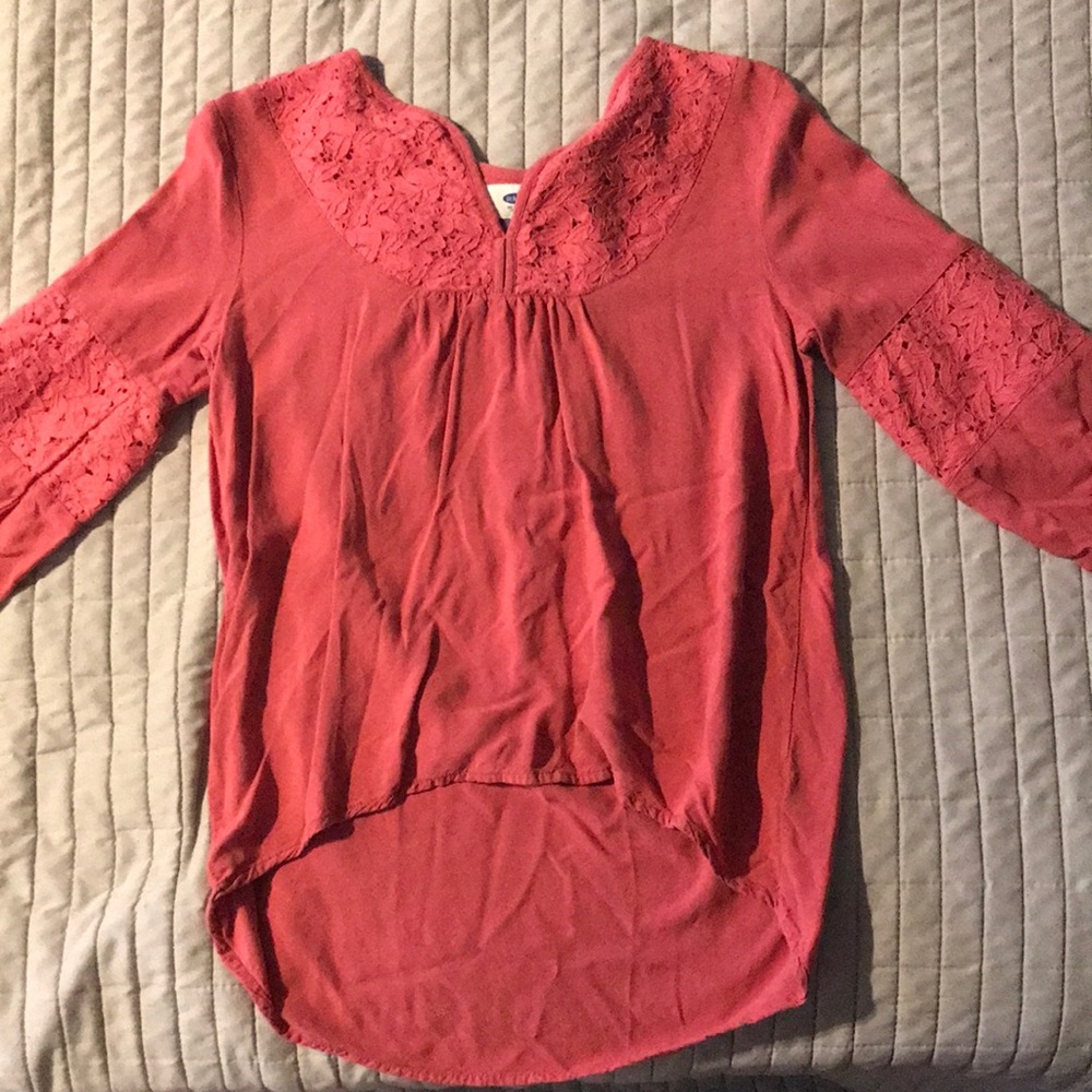 Old Navy Girls Pink blouse